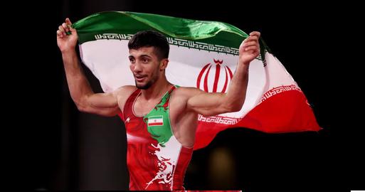 Mohammad Reza Geraei earned Iran's first gold in wrestling in the 2020 Tokyo Olympics on Wednesday