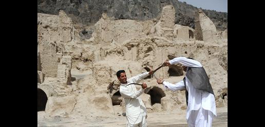 Nowruz traditional sword dance in Sistan & Baluchestan