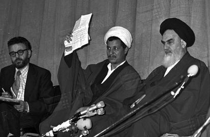 Yazdi, Rafsanjani and Ayatollah Ruhollah Khomeini