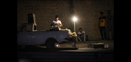 Street Traders in Tehran