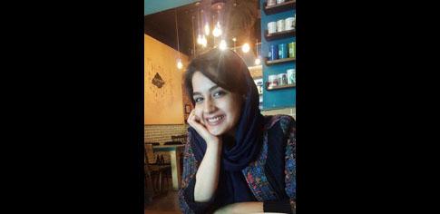 Sogol Zabihi, 21, tried to log on to her university's website, but was denied access