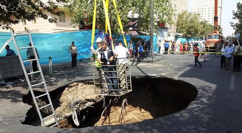 Water Crisis: Huge Tracts of Land in Iran Vulnerable to Sinkholes