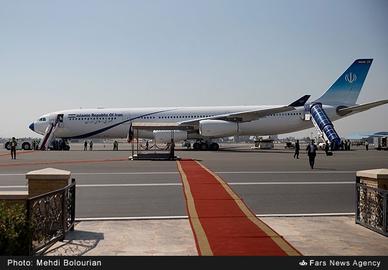 هواپیمای تشریفاتی ایران یک ایرباس 320 است که نزدیک به 20 سال عمر دارد و با نام ایی پی- دی‌ای‌ای ثبت شده است.