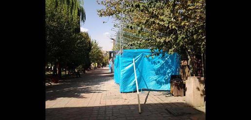 لواشک و مانتو فروشی در میراث میرحسین