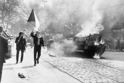 The Soviet Union sent tanks to crush the "Prague Spring" in 1968