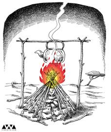 سرپناه شعله و گربه‌هایش 