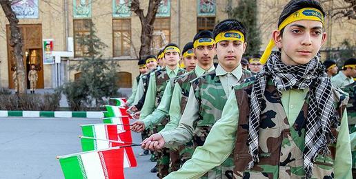 The Students Basij, which is tasked with most of the recruitment of boy soldiers, is part of the Islamic Revolutionary Guards Corps