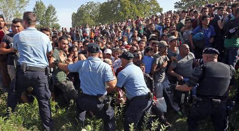 At least a quarter of registered asylum seekers in the country are homeless. Those that cross the border into the European Union face the brutality of Croatian police