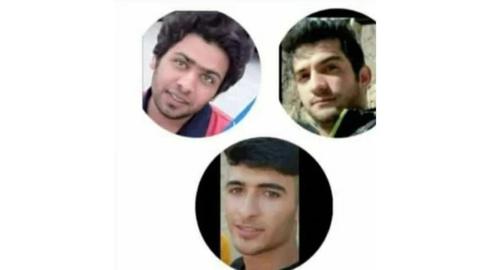 Three young men, named locally as Hadi Bahmani, Mohammad Abdollahi, and Farshid Kazemi, were shot dead by security forces in the city of Izeh