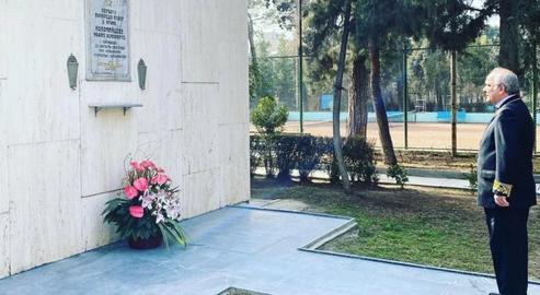The Russian Ambassador to Tehran recently paid tribute to Griboyedov in a controversial photo op
