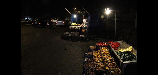 Street Traders in Tehran
