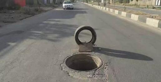 سرقت ۶ هزار درِ چاه فاضلاب در اهواز