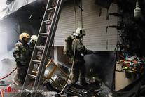 تخریب بیش از ۳۰ مغازه در آتش‌سوزی گسترده بازار تهران