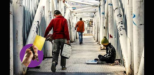 In reality, children’s education  is not mandatory in Iran and a significant number of children have dropped out of school