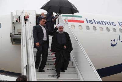 Rouhani’s Plane Bypasses American Sanctions to get to New York