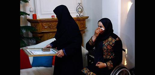 Zahra Nemati cries at home after being asked to carry the Iranian flag at Rio Olympics.