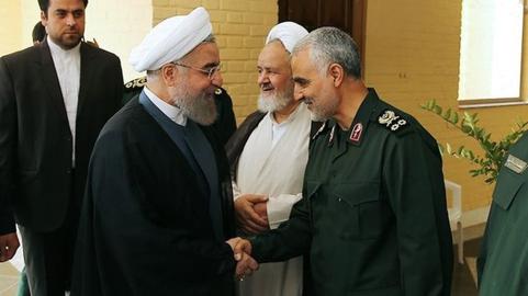 General Ghasem Soleimani, commander of the Quds Force, supported Rouhani’s implicit threat to block the Strait of Hormuz