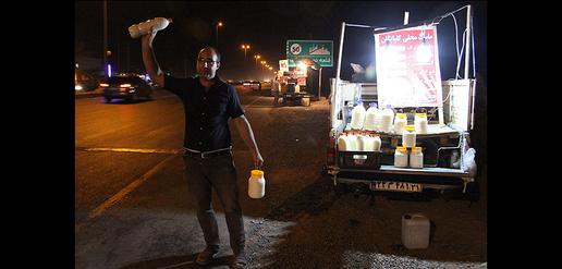 Street Traders in Tehran