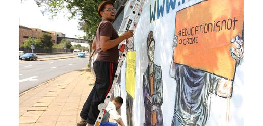#NotACrime Global Street Art: Johannesburg