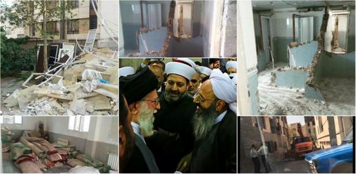انتقاد مولوی عبدالحمید از رهبر و رئیس جمهوری اسلامی به خاطر تخریب نمازخانه اهل سنت