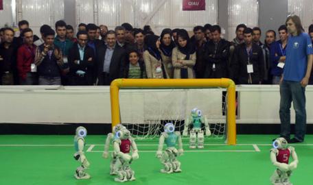 Robocup Competition In Tehran