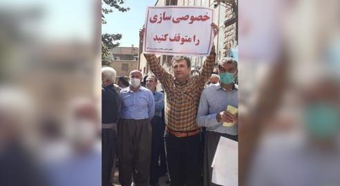 شعبان محمدی به زندان مرکزی مریوان منتقل شد