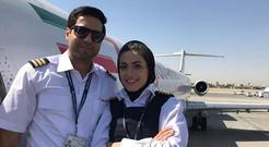 سردوشی کاپیتانی روی شانه‌های نشاط جهانداری؛ دختران در ایران چه‌گونه خلبان می‌شوند؟