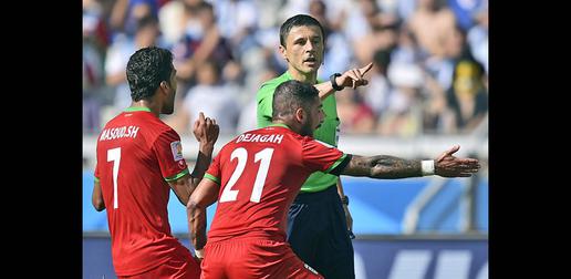 If the referee had declared a foul after an Argentinian player tripped Ashkan Dejagah, everything might have been different