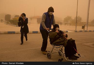 Pollution Strikes in Khuzestan Once Again