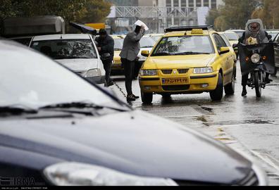 Autumn Rain in Tehran