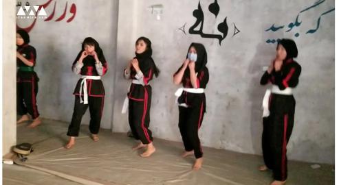 A group of 15 young Afghan women are still attending clandestine Dai Fu classes after the Taliban takeover