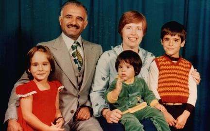 Dr. Samandari and his family