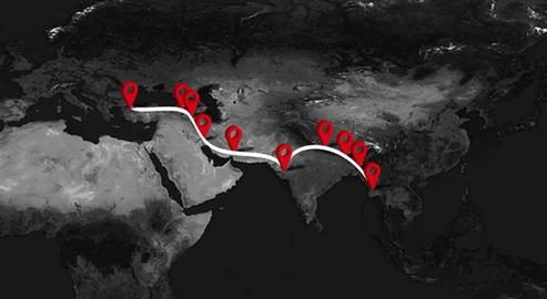 The filmmaker was attempting a 10,000km walk from Istanbul to India in total silence, in order to reconnect with himself
