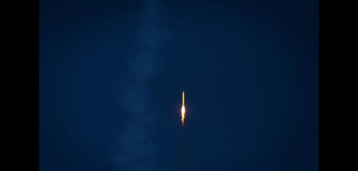 Guards Launch Ballistic Missiles 