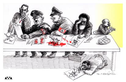 Iran’s Cartoon Goons: Behind the Scenes of the Holocaust Cartoons Exhibition
