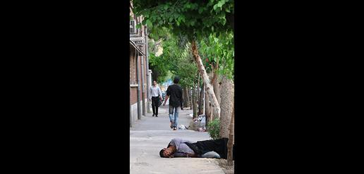 معتادان خیابانی معضل همیشگی تهران