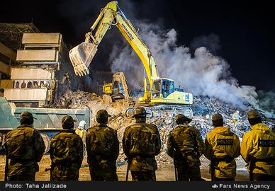 Tehran Building Collapse: Day Five of Search Operations