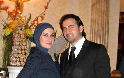 Amir with his older sister Sarah
