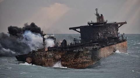 گواهی فوت ۹ خدمه کشتی سانچی باطل اعلام شد