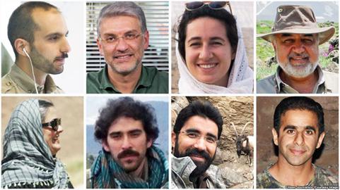 The trial of eight environmental activists is underway in Tehran