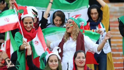 About 4,000 female fans watched the match