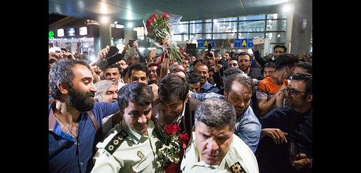 The Salesman Team in Tehran 