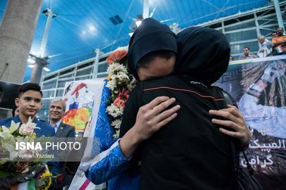 Olympian Star Kimia Alizadeh Returns from Rio