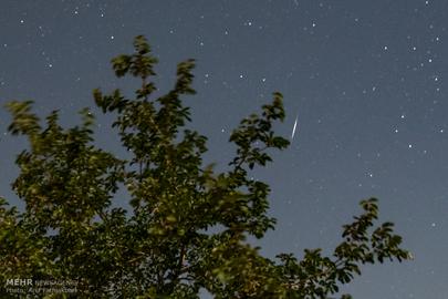 The Stunning Perseid Meteor Showers Over Iran's Deserts