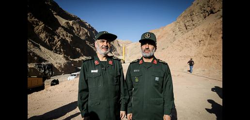 Guards Launch Ballistic Missiles 