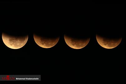 Lunar Eclipse Over the Skies of Iran