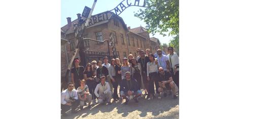 Every year groups of 15 to 20 young people are taken on a trip to Auschwitz to understand what happened there