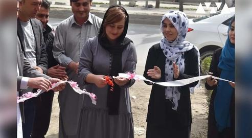 Law student Hamideh Hosseini, 23, only opened her cafe in western Kabul last year
