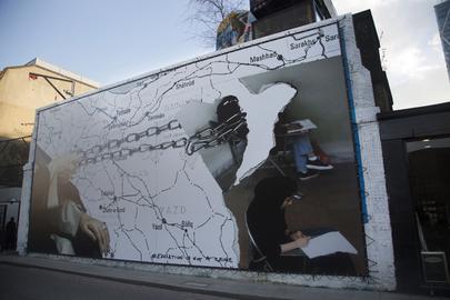 #NotACrime: New kennardphillipps mural Supports Baha’is