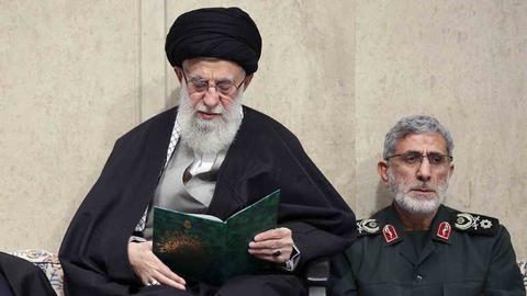 اسماعیل قاآنی فرمانده جدید نیروی «قدس» سپاه پاسداران در یک برنامه مذهبی «دهه فاطمیه» که در چهار شب متوالی  از سوی آیت‌الله علی خامنه‌ای، رهبر ایران برگزار شد، حضور نداشت.